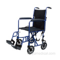 Легкая ручная стальная складная инвалидная коляска для пожилых людей
